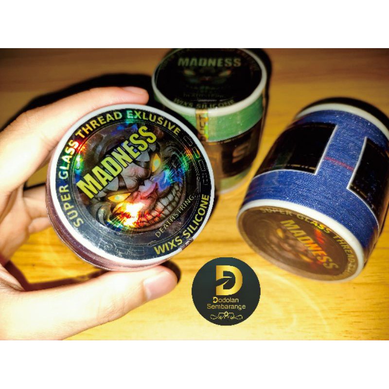 Gelasan Tajam MADNESS DEATH STRING 020/ SENAR MATI TOTAL GELASAN TURNAMEN TAJAM