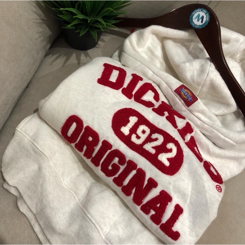 Hoodie Dickies White Bone