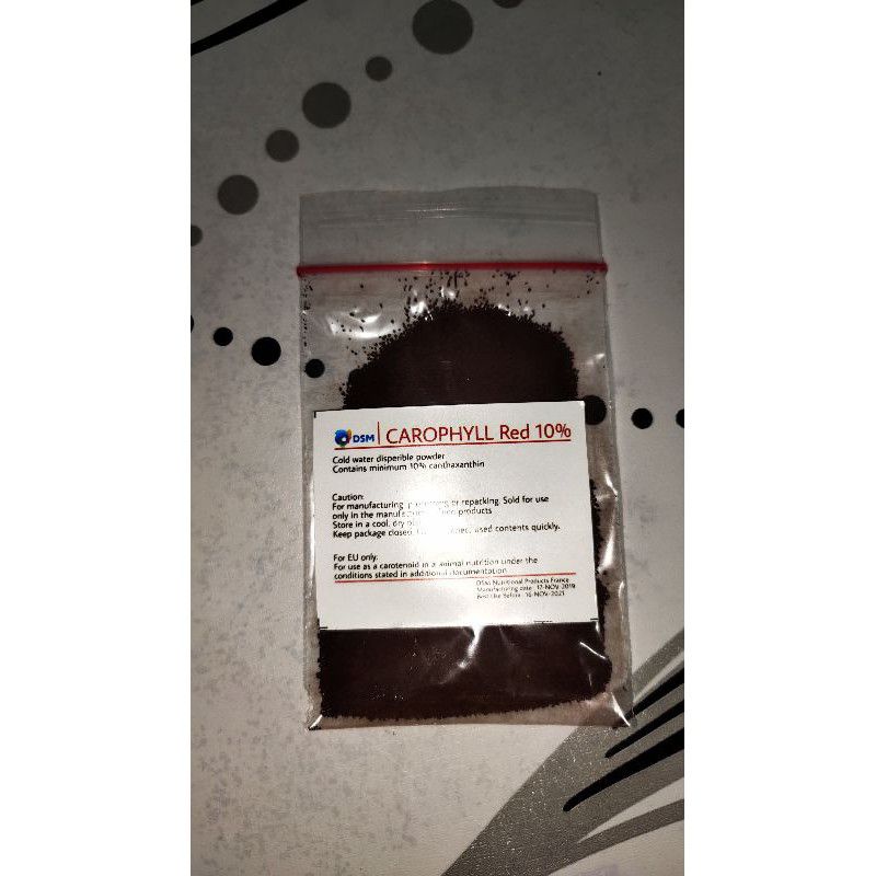 CAROPHYLL RED DSM FRANCE isi 2gram