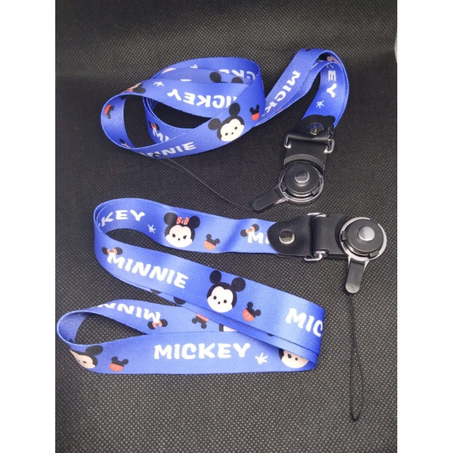 Tali gantungan hp Karater Minnie n Mickey ACC