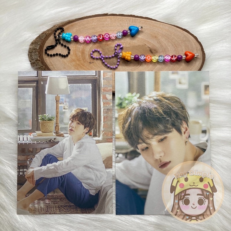 Official Merch BTS Oneul Exhibition Japan Postcard Set Suga