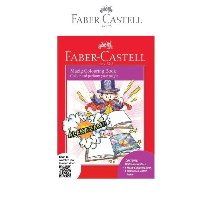 

(BISA COD) Faber - Castell Mazig Colouring Book EKSLUSIF Kode 1381