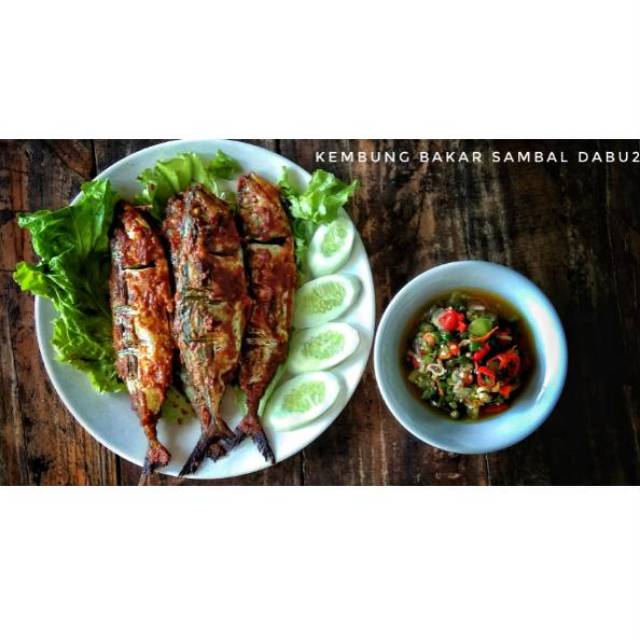 

Ikan kembung bakar pedas