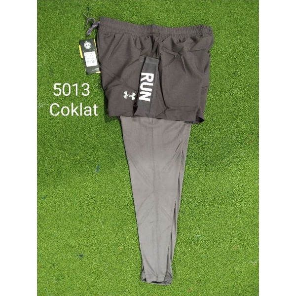 [COD] Celana Legging Panjang + Celana Pendek Short Unisex | Celana Pendek Olahraga Lejing + Dalaman Lejing Cowok - Cewek | Celana Olahraga Muslimah Tertutup Panjang