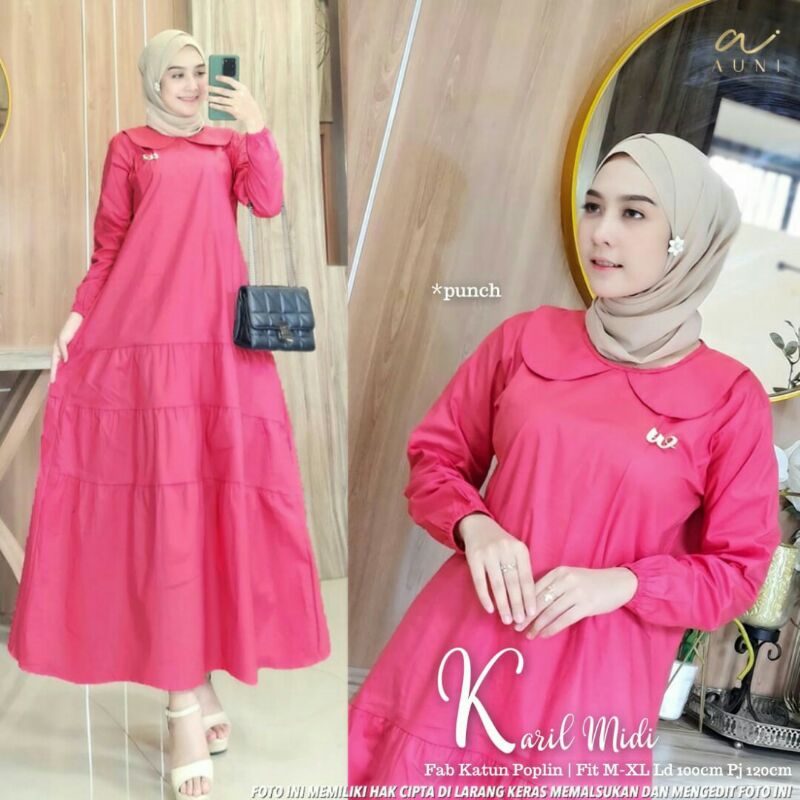 KARIL Midi Dress Ori by Auni