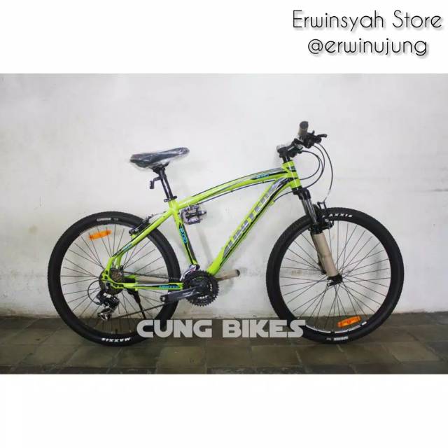 Sepeda gunung atau Sepeda MTB 26 United Miami 2.00 warna Hijau