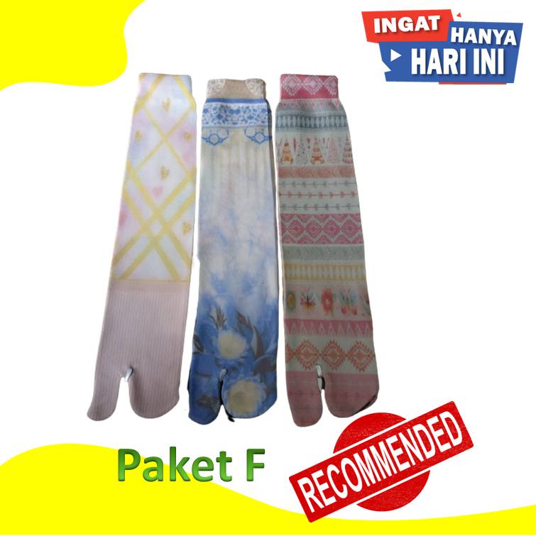 Kaos Kaki Jempol motif Muslimah Printing Panjang