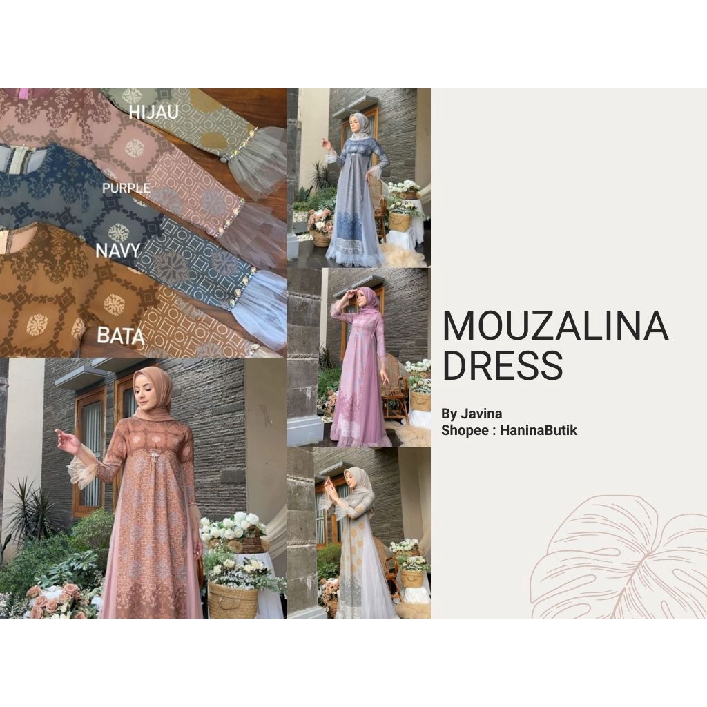 MOUZALINA DRESS By JAVINA