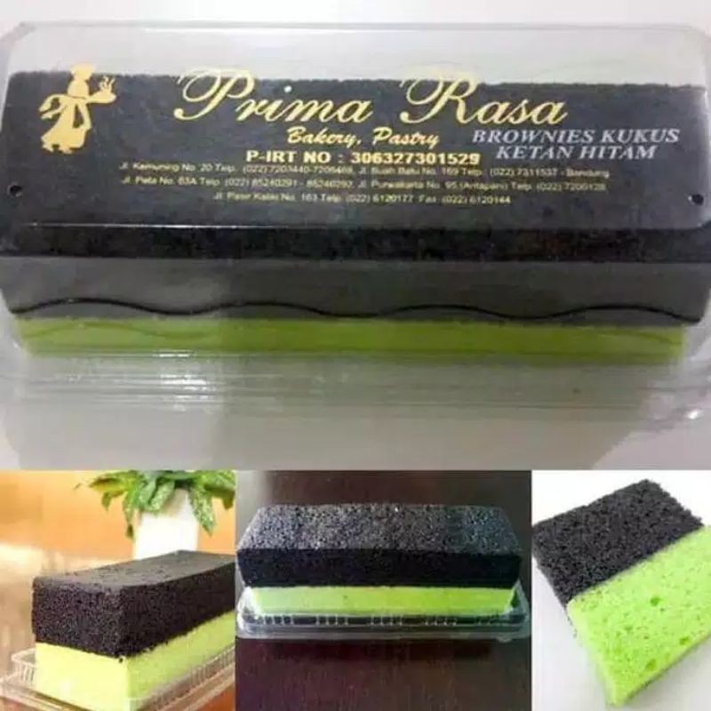 

Prima rasa Brownies kukus Ketan hitam Pandan (Pengiriman dari jakarta-Tangerang)