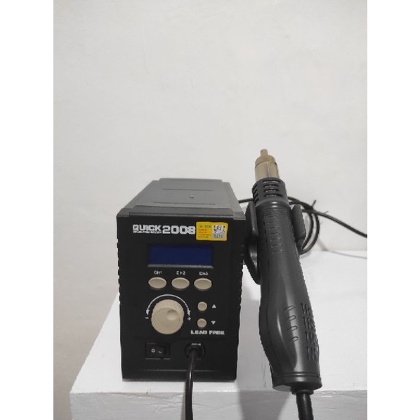 Blower QUICK 2008 original BLOWER QUICK 2008 HOT Air solder uap Bekas / second