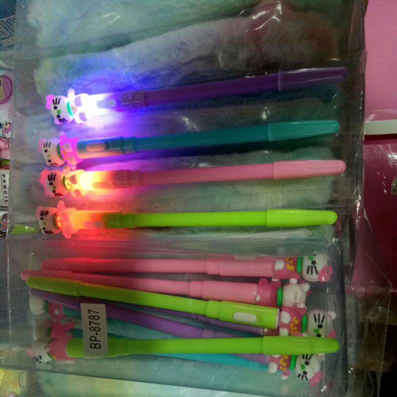 

pen lampu hello kity harga per 1 pcs