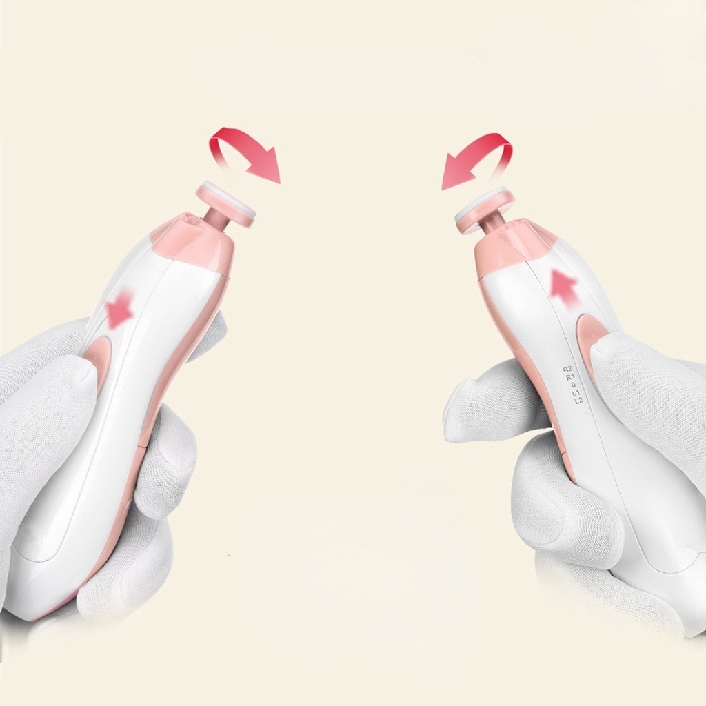 Baby Multifungsi Electric Nail Set Pemangkas Gunting Kuku Listrik Aman Isi Ulang