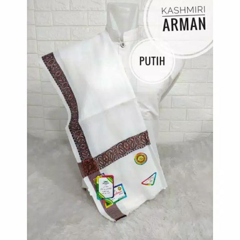 Sorban Kashmiri Ijo Dan Putih Arifat/Al Savera/Al Saveda /Kasmiri Panjang / Sorban Warna Panjang (Co
