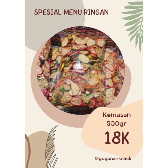 

Terlaris kerupuk seblak bantet pedas kencur kemasan 500gr