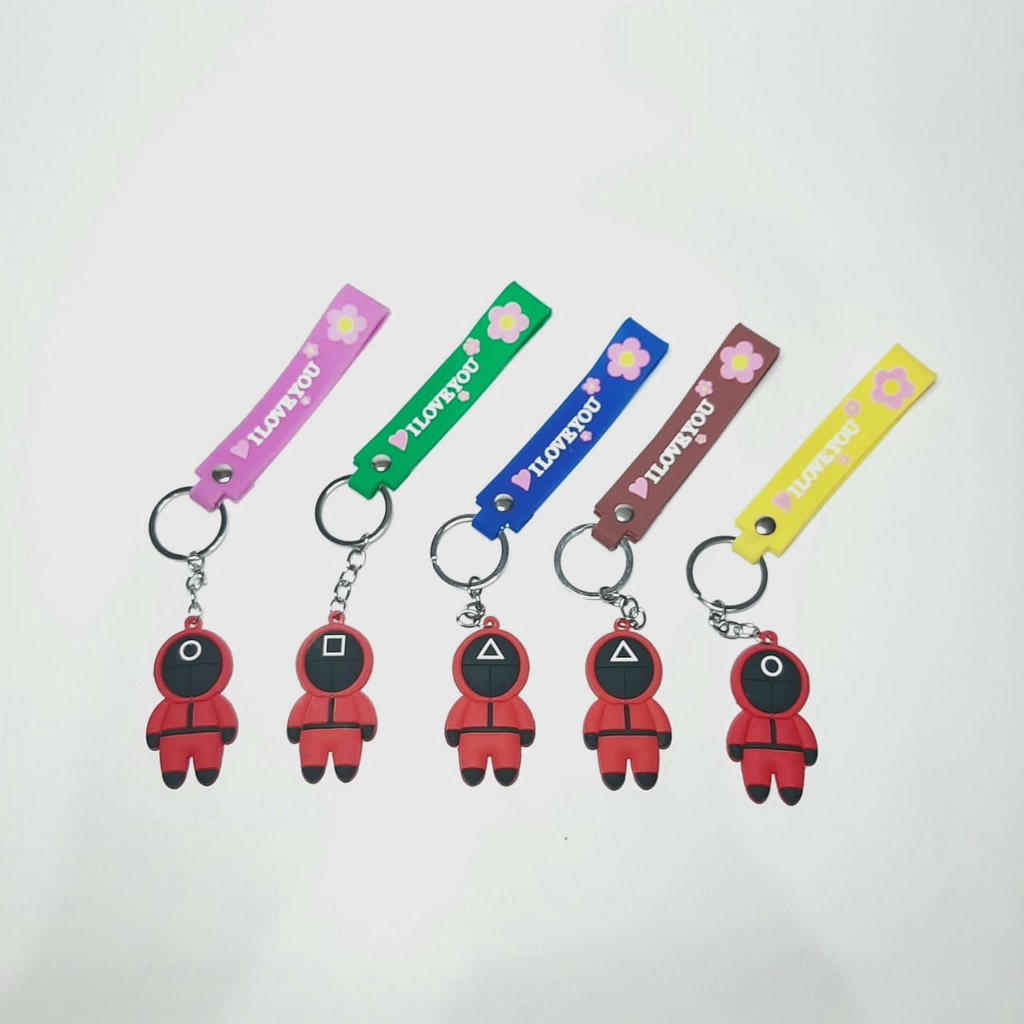 Gantungan Kunci Squid Game Key Chain Squid Game - SATPAMARCLYLIC