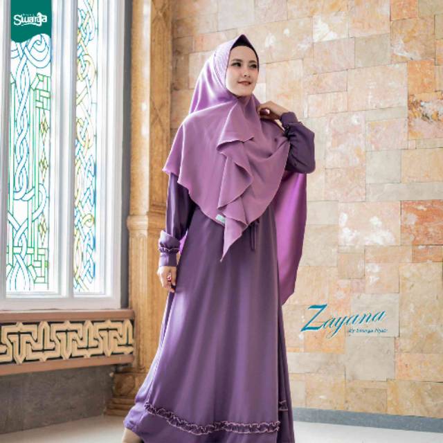 Gamis ZAYANA MAUVE SET