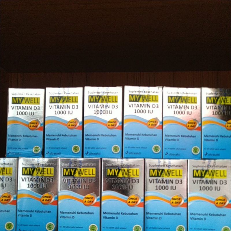 My Well Vitamin D3 1000 IU / Box