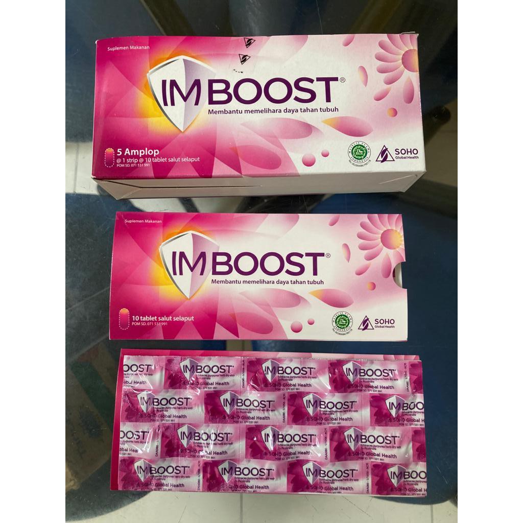 Suplemen Vitamin Imunitas Imboost Reg | Force | ES Extra Strength ORI 100% BARU GARANSI UANG KEMBALI