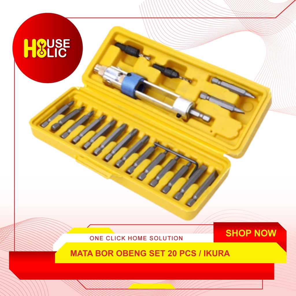 Drill Bit Set Screwdriver Bit Flip Drip 20pcs / Mata Bor Obeng Putar