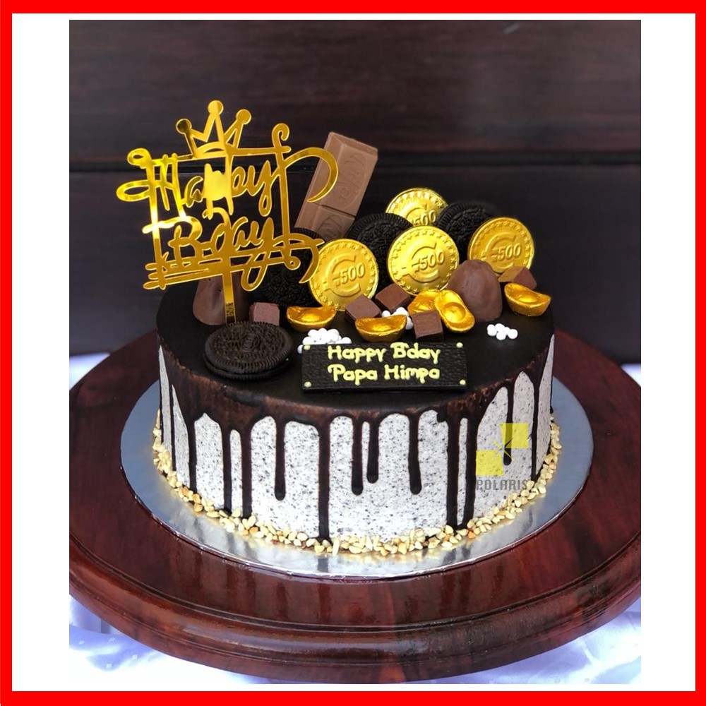 CAKE TOPPER/TOPER KUE ULANG TAHUN - TOPPER HAPPY BIRTHDAY-HIASAN KUE AKRILIK-ANNIVERSARY