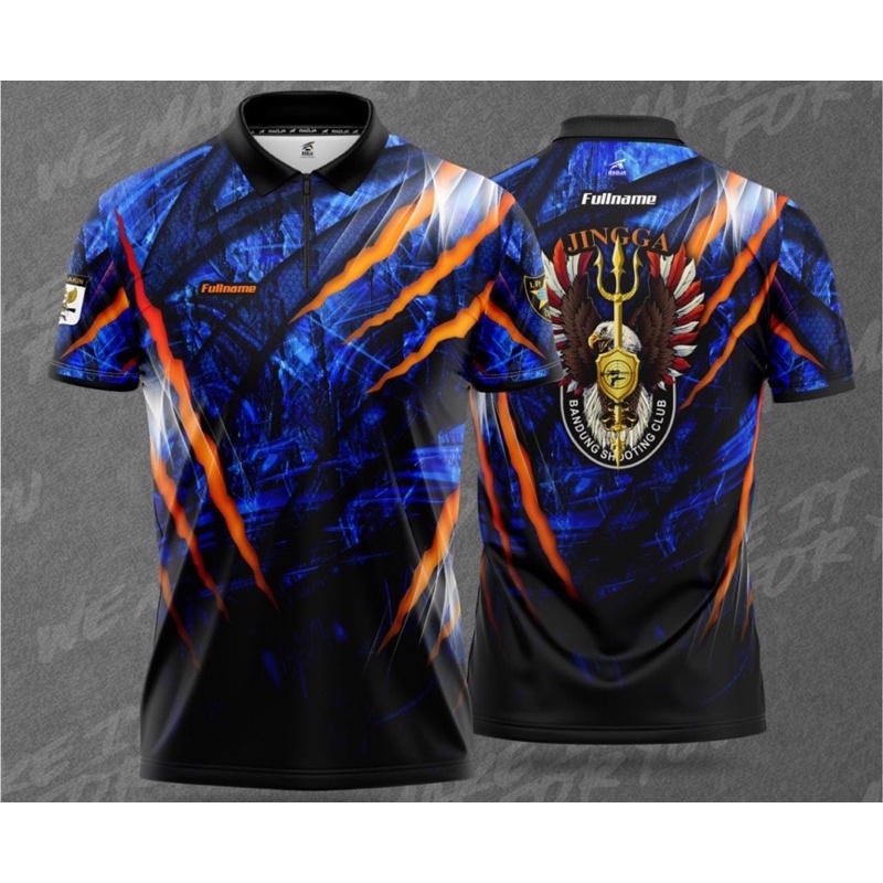 KAOS FULL PRINTING/JERSEY PRINTING CUSTOME/PREMIUM DRY FIT MILANO