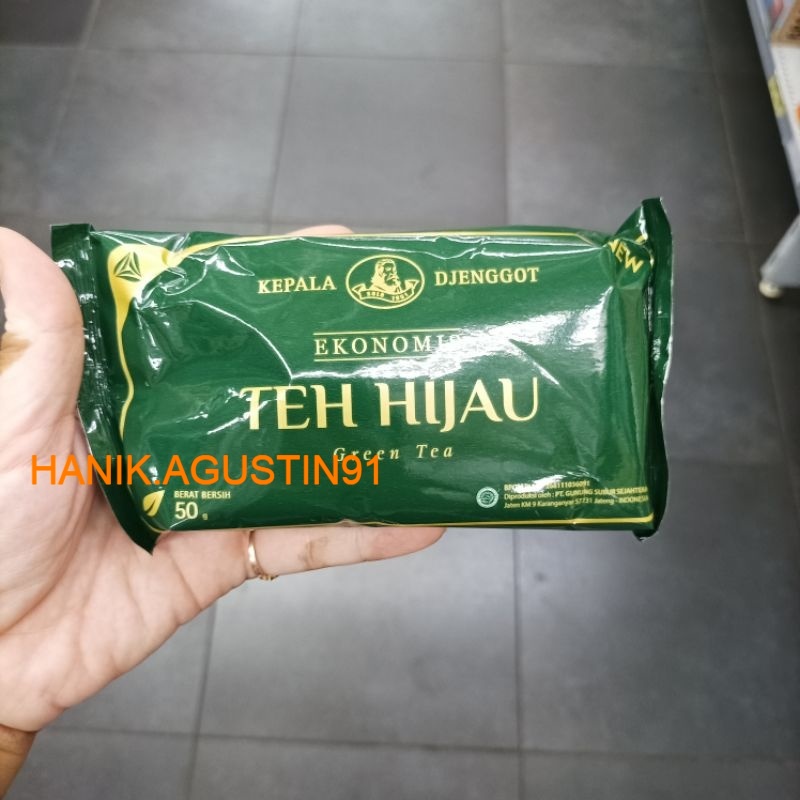 

Kepala Djenggot Teh Hijau Kepala Jenggot Sachet 50Gr