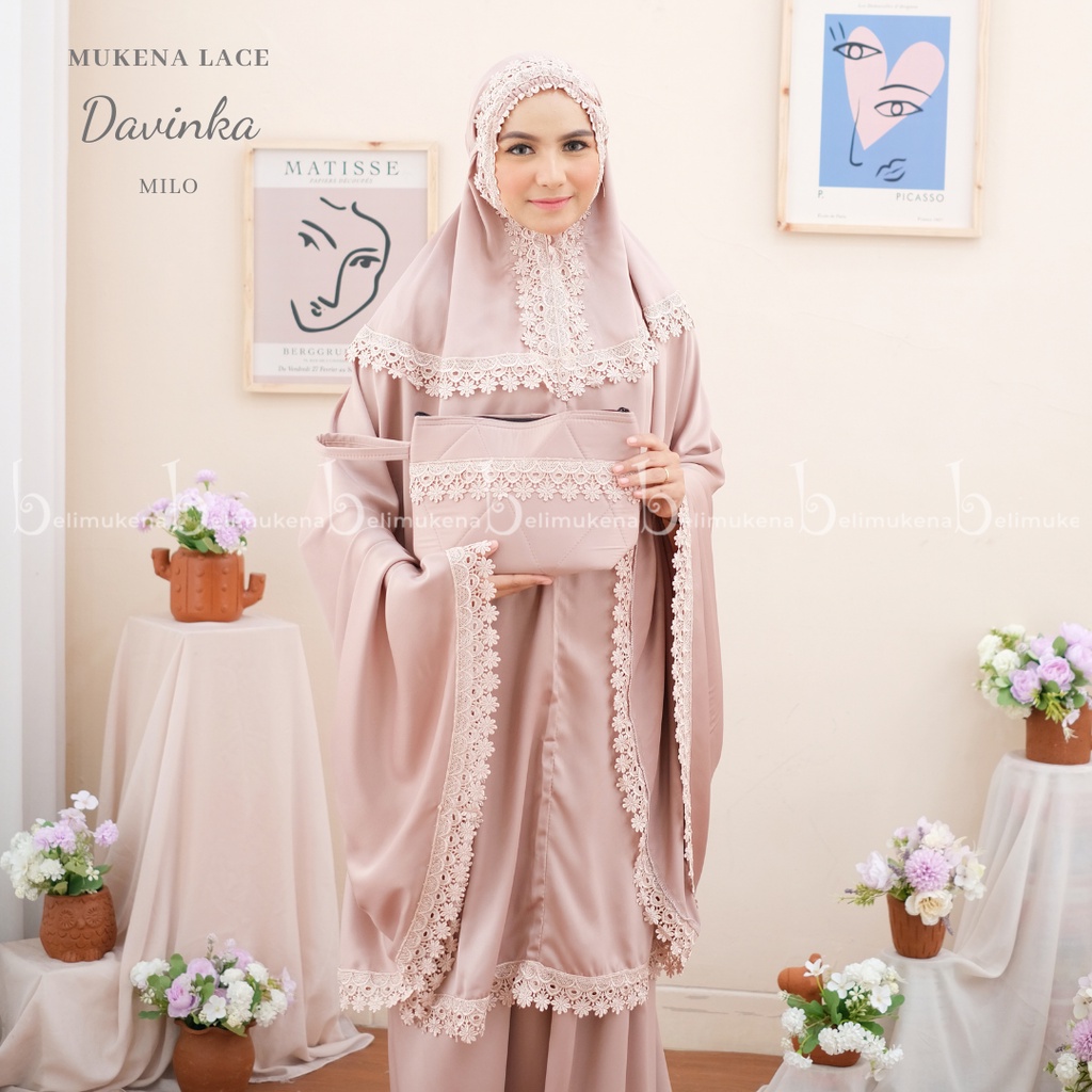 Mukena Dewasa Lace Davinka