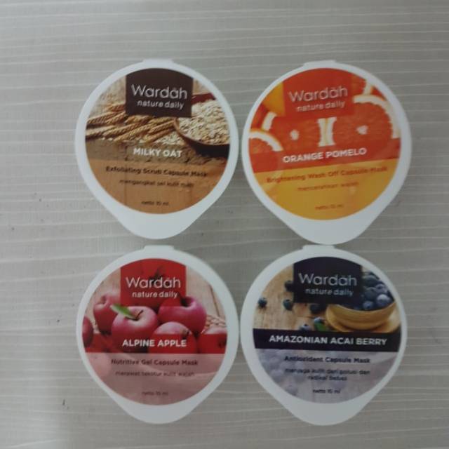 WARDAH NATURE DAILY CAPSULE MASK