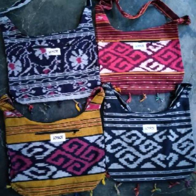 Tas tenun etnik lombok