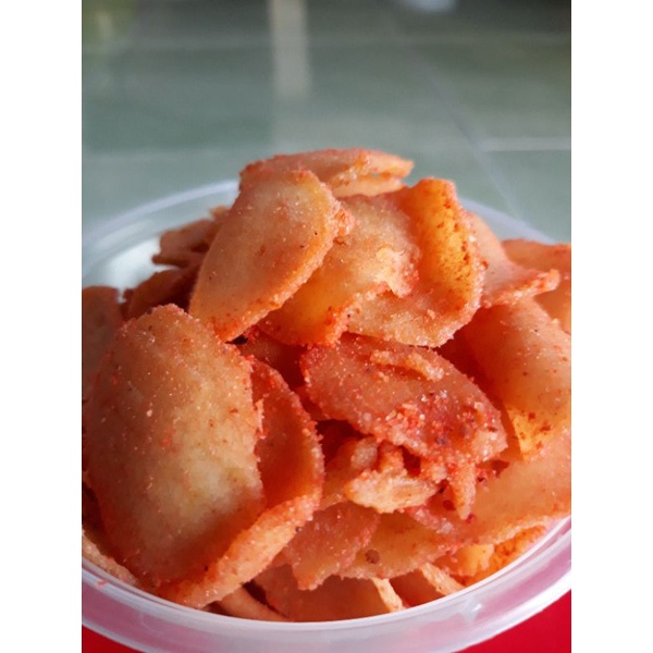 

Molring / Molring pedas / Cimol kering / Keripik cimol