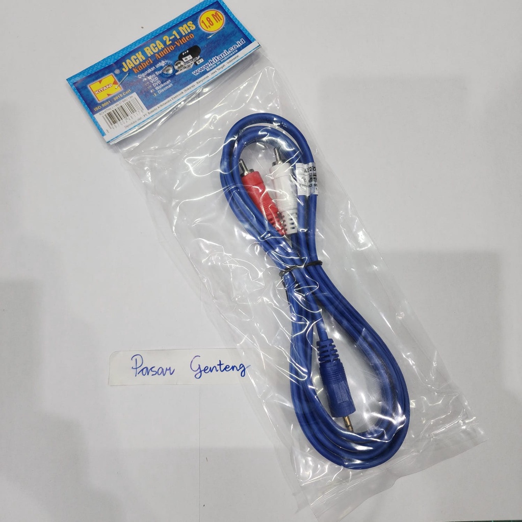 kabel kitani rca 2 ke 1 |2 to 1 dan 2 to 2 | 2 ke 2
