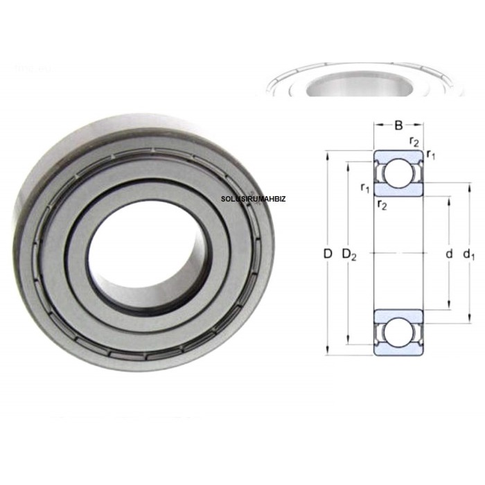 laker od 62mm id 30mm t 16mm laher bering Ball bearing 62 x 30 x 16