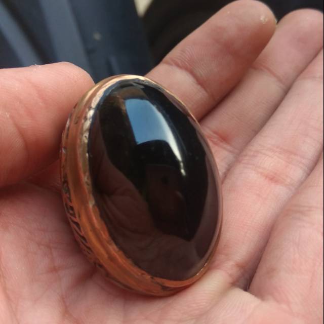 akik kecubung tanduk