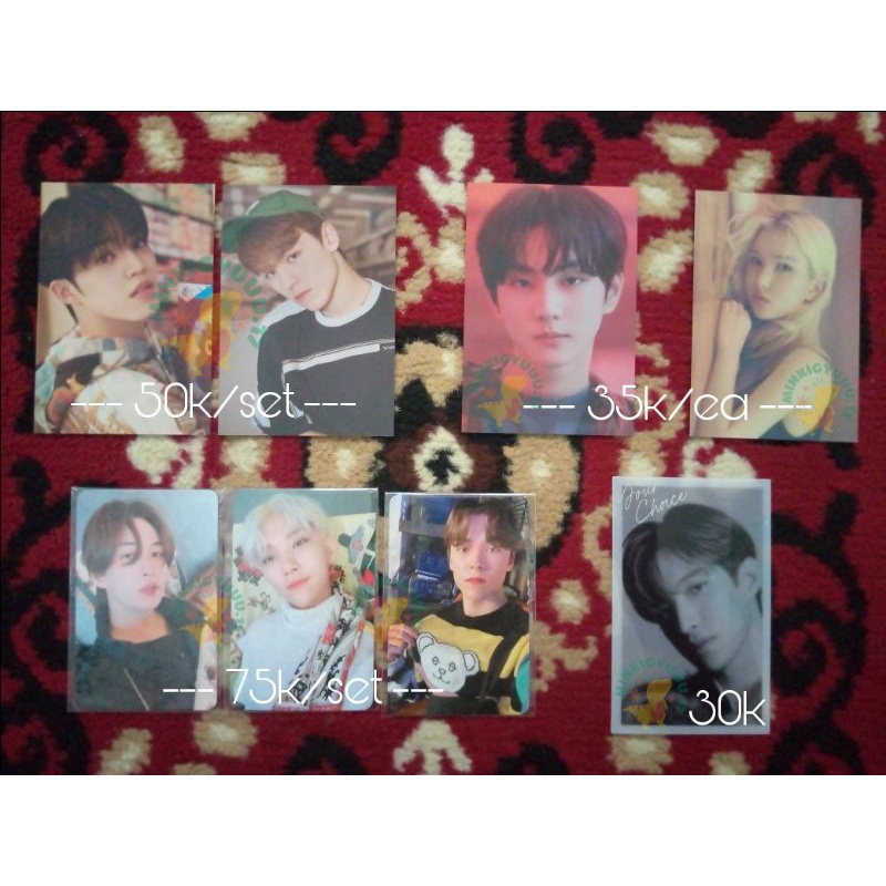 Photocard Seventeen - Gfriend - Enhypen