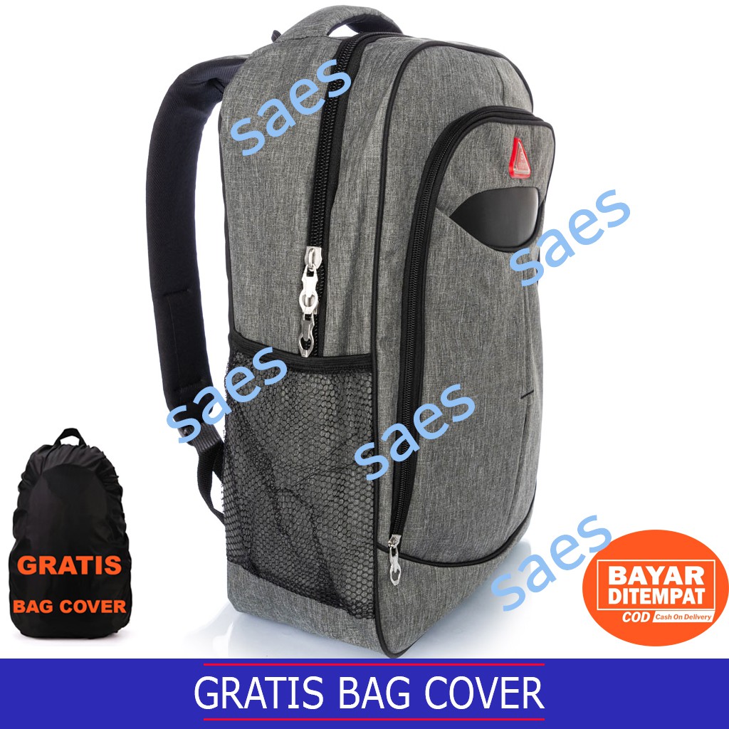 TAS PRIA RANSEL PRIA UNISEX FOTO ASLI SAES Murah