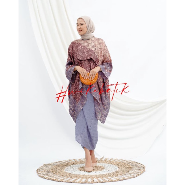 BATIK TRUSMI | SET KAFTAN 3 DIMENSI VISCOSE