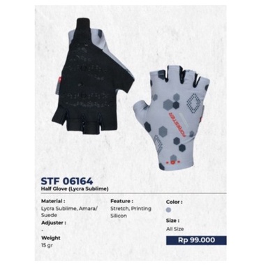 Sarung Tangan Setengah Jari Half Glove Gowes Sepeda Motor Pria Wanita Cewek Cowok  Forester - Stf 06164 - 100% Original Thomgear Paiton Probolinggo