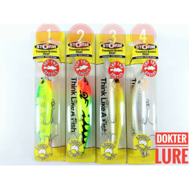 LURE STORM THUNDER BARRA 25gr 11cm Floating Minnow