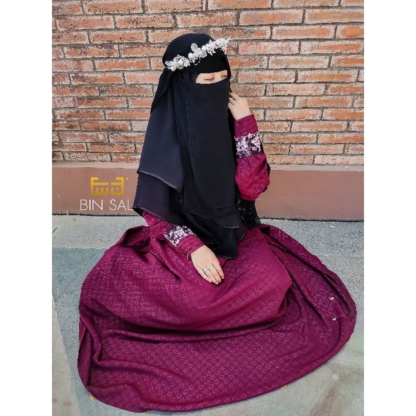 Abaya Sultan saudi Fursan embos star abaya