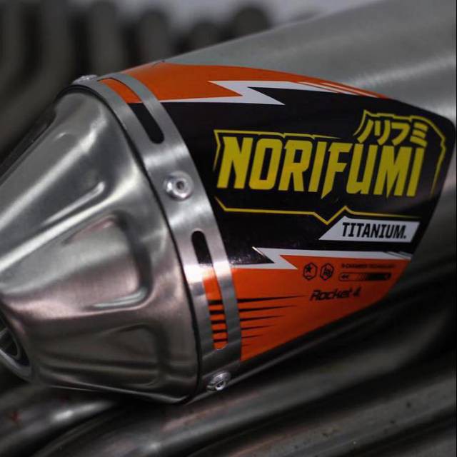 KNALPOT NORIFUMI ROCKET 4 TITANIUM KLX CRF