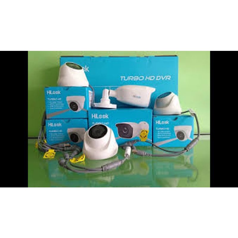 Paket cctv 4 kamera 2MP Hilook dvr 4ch SIAP PASANG
