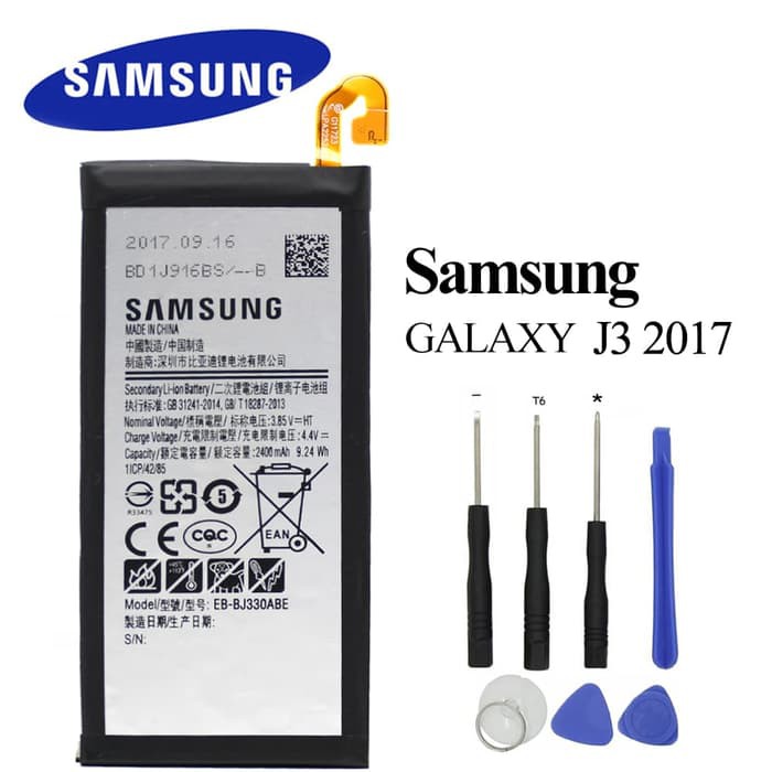 Baterai Battery Original SAMSUNG J3 2017 , J3 Pro , J330 , EB-BJ330ABE