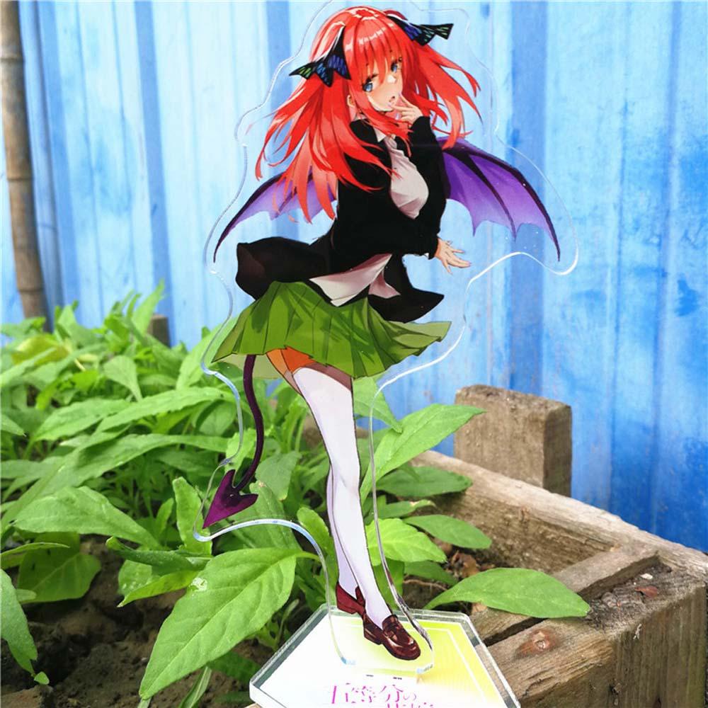 [Elegan] Nakano Miku Anime Action Figure Fashion Yotsuba Itsuki Dekorasi Mainan Koleksi Model Gotoubun No Hanayome Quintessential Figure Model Plat