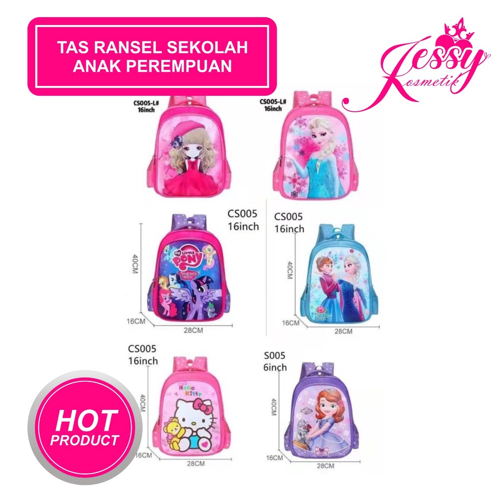[400gr] T562 | TAS SEKOLAH TAS RANSEL ANAK | TAS ANAK TK TAS RANSEL SEKOLAH