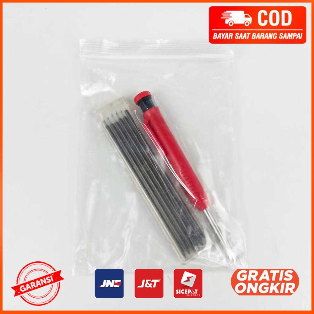 Pensil Refill Solid Carpenter Marking Pencil with Refill B15322