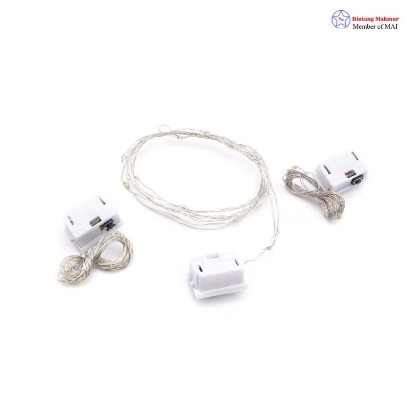 Lampu Tumblr Led 1 Meter 3 mode Led kabel kawat free batrai