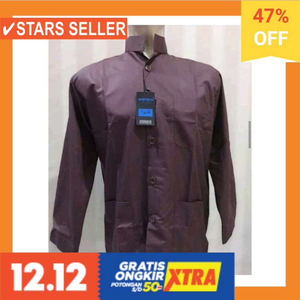 PAKAIAN MUSLIM TERBAIK PALING ANAK ORANG TUA PINK MURAH / Koko AMMU kerah haibah - TERBBAIK