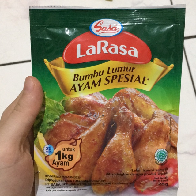 

Sasa Bumbu Lumur Ayam Spesial - Sachetan