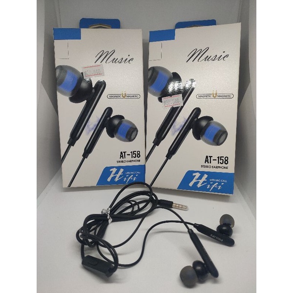 HF-Philips AT-158 | Stereo Earphone Philips AT-158 Extra Bass (OUTRED)
