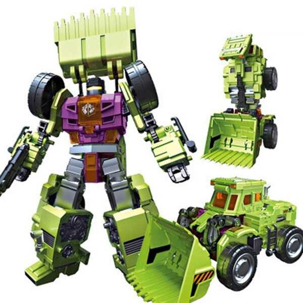 Promo Mainan Rakit Robot Devastator Transformer 6 In 1 - 3349 Termurah